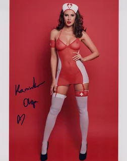 Olga Kaminska autograph