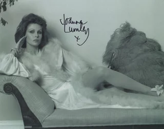 Joanna Lumley autograph