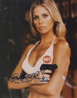 Britt Ekland autograph