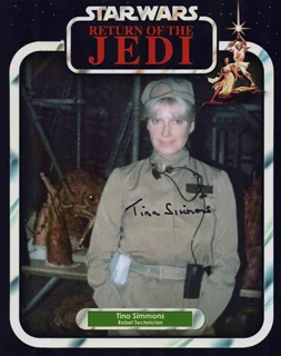 Tina Simmons autograph