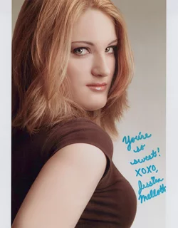 Jessica Mellott autograph