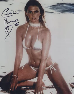 Caroline Munro autograph