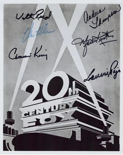 20th Century Fox autograph