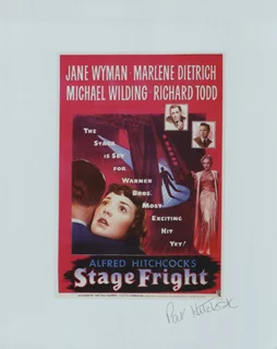 Pat Hitchcock autograph