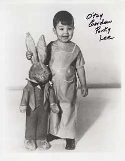 Gordon 'Porky' Lee autograph