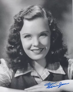 Gloria Jean autograph