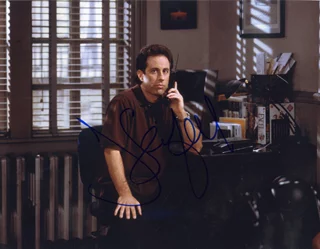 Jerry Seinfeld autograph