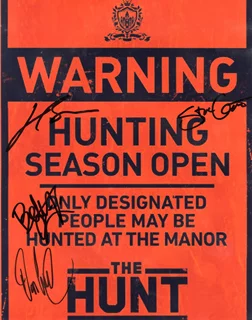 The Hunt autograph