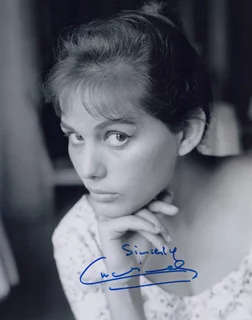 Claudia Cardinale autograph