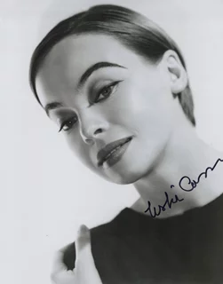 Leslie Caron autograph