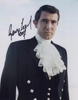 George Lazenby autograph