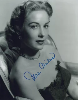 Vera Miles autograph