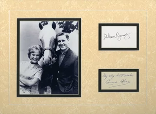 Mister Ed autograph