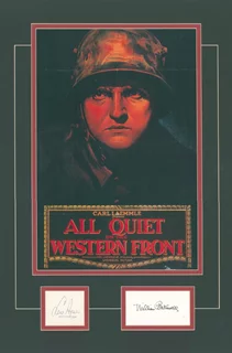 All Quiet on the Western Front autograph