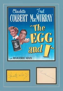 The Egg and I autograph
