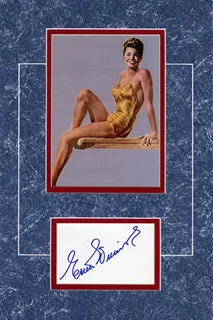 Esther Williams autograph