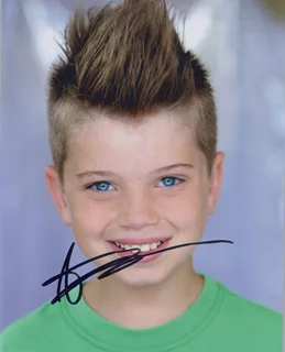 Aidan Langford autograph