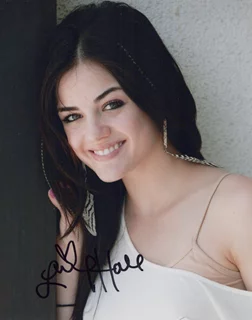 Lucy Hale autograph