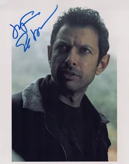 Jeff Goldblum autograph