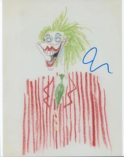 Tim Burton autograph
