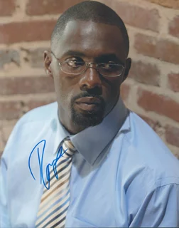 Idris Elba autograph