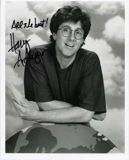 Harry Anderson autograph