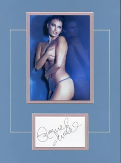 Raquel Welch autograph