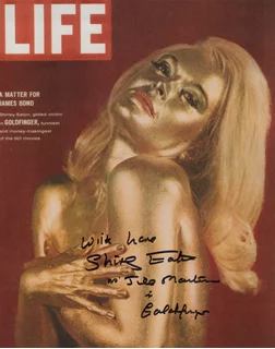 Shirley Eaton autograph