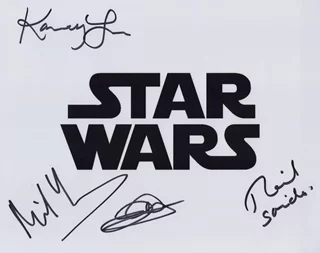 Star Wars autograph