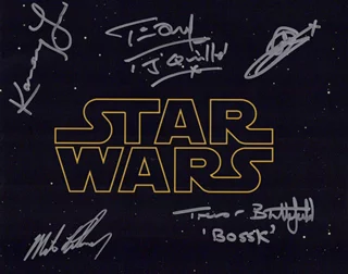 Star Wars autograph
