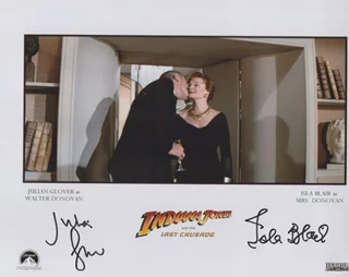 Indiana Jones and The Last Crusade autograph
