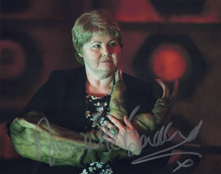 Annette Badland autograph