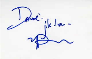 Matthew McConaughey autograph