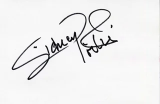 Sidney Poitier autograph