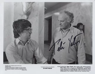 Peter Yates autograph