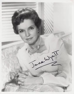 Jane Wyatt autograph
