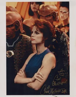 Chase Masterson autograph