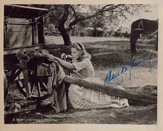 Rhonda Fleming autograph