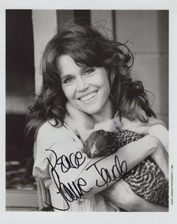 Jane Fonda autograph