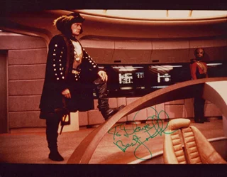 John deLancie autograph
