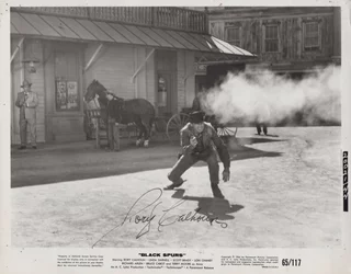 Rory Calhoun autograph
