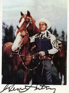 Gene Autry autograph
