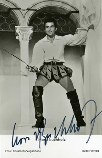 Horst Buchholz autograph