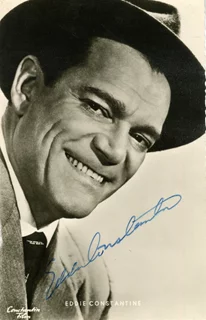 Eddie Constantine autograph