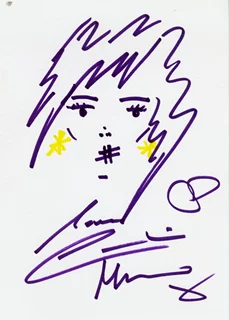 Caroline Munro autograph