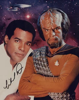 Michael Dorn autograph