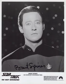 Brent Spiner autograph