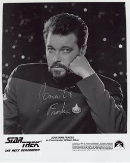 Jonathan Frakes autograph