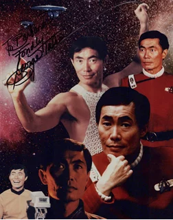 George Takei autograph