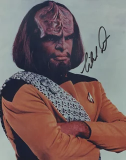 Michael Dorn autograph